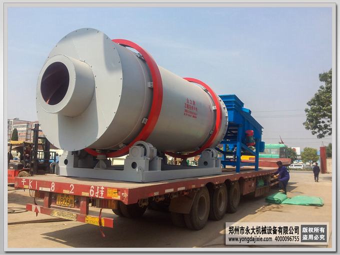 四級振動篩隨沙子烘干機(jī)走向威海