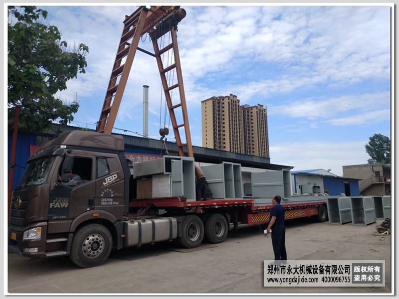 年產(chǎn)30萬噸干粉砂漿攪拌站發(fā)往承德